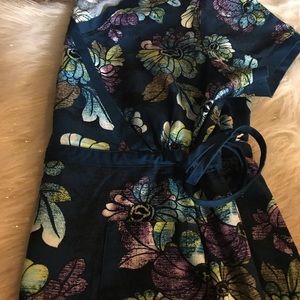 Koi Scrub Top